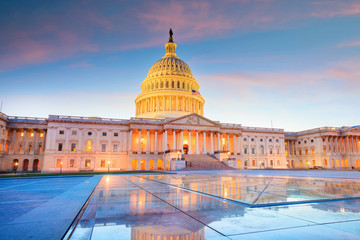 Fototapete - The United States Capitol building