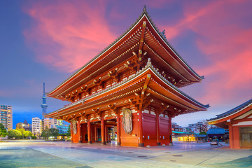 Wall Mural - Sensoji Temple in Asakusa Area, Tokyo