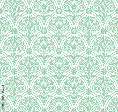 Fotomural Paisley floral pattern , textile swatch , India