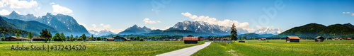 landscape at the wetterstein mountains Poster Mural XXL
