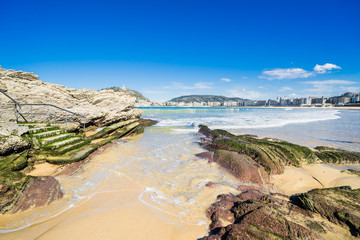 Canvas Print - San Sebastian - Donostia in Basque Country