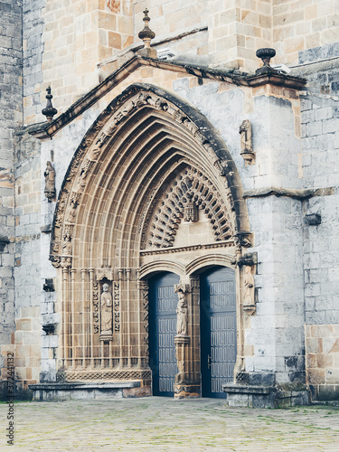 Cuadros en Lienzo church in Guernica in Basque Country, Spain