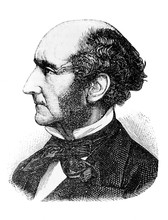 John Stuart Mill, Was An English Philosopher, Political Economist, And Civil Servant In The Old Book Encyclopedic Dictionary By A. Granat, Vol. 5, S. Petersburg, 1896