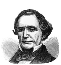 Jefferson Davis, Was An American Politician Who Served As The President Of The Confederate States In The Old Book Encyclopedic Dictionary By A. Granat, Vol. 3, S. Petersburg, 1896