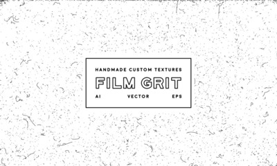 Wall Mural - vector film grit. grunge texture of small noise, scratches and dirt.