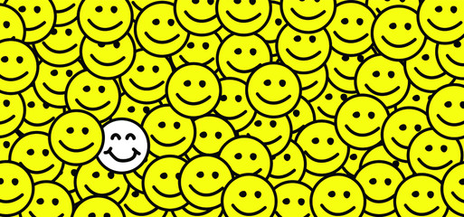 Happy world smile day, smiling is loading Big happiness Fun thoughts emoji face emotion smiley Laughter lip symbol Smiling lips, mouth, tongue Funny teeth Vector laugh cartoon pattern Lol laughing