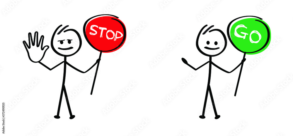 Vector de Stock Kids playing running, jumping Happy smile stickman ...