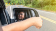 © Nippich - Travel driving girl To see the beauty of nature