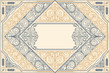 © alex_bond - Decorative ornate retro design card