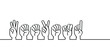 Hand spelling. Deaf sign language signs. Slogan weekend line patern background. Fingerspelling alphabet. Vector school teacher hand icon symbol Banner. celebration. Quote. Dactylonomy