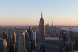 Fototapeta  - New York skyline at sunset