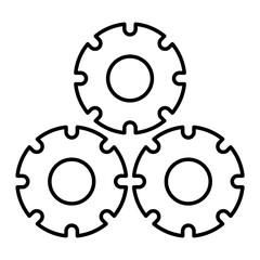 Gear set icon