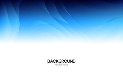 Aufkleber - Abstract background vector illustration. Gradient blue with transparent geometric shapes.