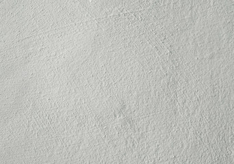 Wall Mural - White plastered rough wall texture with large brush strokes