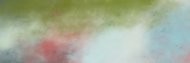 Poster - beautiful abstract painting background texture with ash gray, olive drab and gray gray colors and space for text or image. can be used as horizontal header or banner orientation