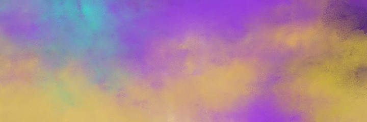 Poster - awesome vintage abstract painted background with rosy brown, medium purple and moderate violet colors and space for text or image. can be used as horizontal background graphic