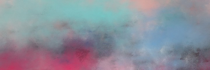Poster - decorative abstract painting background graphic with light slate gray and dark gray colors and space for text or image. can be used as horizontal background texture