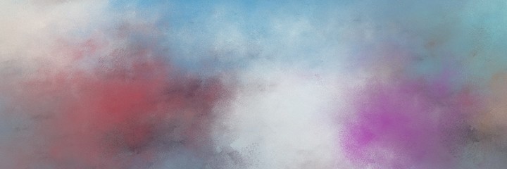 Aufkleber - beautiful abstract painting background graphic with light slate gray, light gray and pastel brown colors and space for text or image. can be used as horizontal background texture