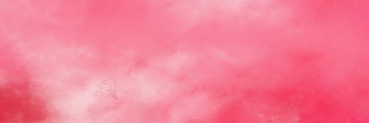 Poster - stunning light coral and moderate pink colored vintage abstract painted background with space for text or image. can be used as horizontal header or banner orientation