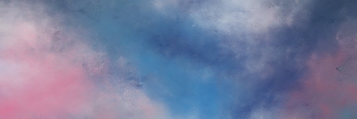 Poster - amazing vintage abstract painted background with slate gray, pastel purple and dark gray colors and space for text or image. can be used as header or banner