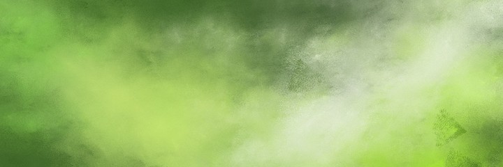 Poster - beautiful dark khaki and tea green color background with space for text or image. vintage texture, distressed old textured painted design. can be used as horizontal background graphic