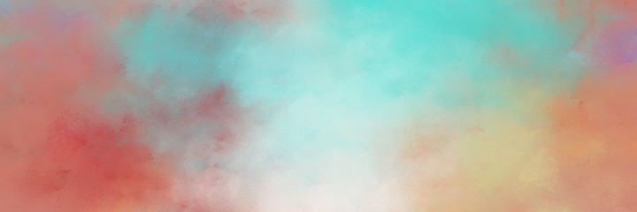 Poster - beautiful abstract painting background texture with rosy brown, powder blue and moderate red colors and space for text or image. can be used as postcard or poster