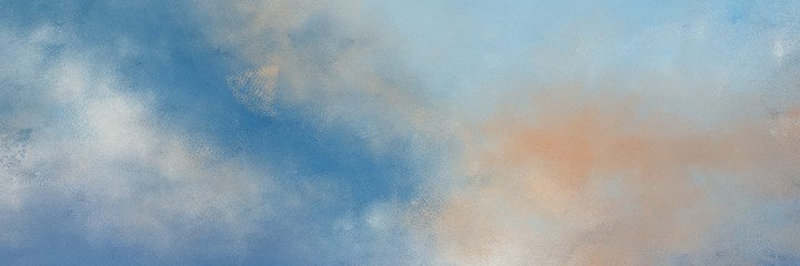 Leinwandbilder - amazing abstract painting background texture with dark gray, steel blue and silver colors and space for text or image. can be used as horizontal background graphic