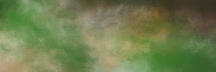 Poster - decorative pastel brown, tan and dark slate gray colored vintage abstract painted background with space for text or image. can be used as horizontal header or banner orientation