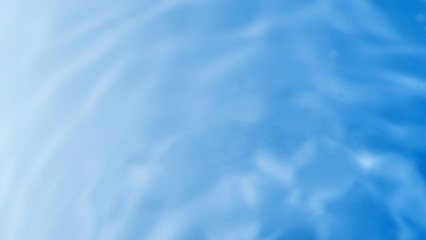 Poster - computer generated blurry  ripple on the water surface background copy space  .