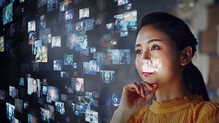 Poster - 映像コンテンツ　ソーシャルネットワーク