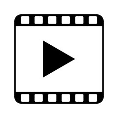 Poster - Video icon vector