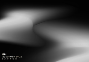 Poster - abstract black and white mesh design of decorative cover background. illustration vector eps10