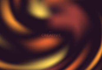 Poster - abstract color splash design of autumn tone artwork cover background. illustration vector eps10