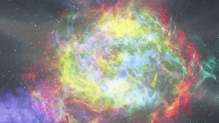 Wall Mural - 4k the big bang / birth of a supernova