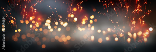 Fotomural Celebrations with fireworks and bokeh
Celebrations with fireworks and bokeh