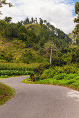 Sticker - Samosir island in Lake Toba, Sumatra, Indonesia