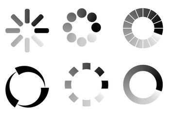 Poster - Collection of modern preloaders