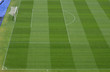 © Luciano Ribeiro - imagem interna de um campo de futebol profisional. Campeonato europeu de futebol.