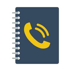 Sticker - Phone Book Icon