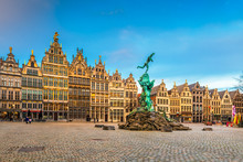 Antwerp, Belgium Cityscape