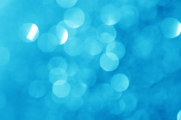 glitter light sparkle blue gorgeous bokeh defocused abstract background shiny.