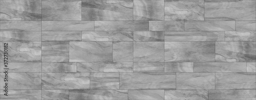 Fotografía Irregular tiling with different size and shapes, seamless texture map for 3d gra