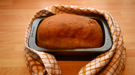 fresh homemade bread