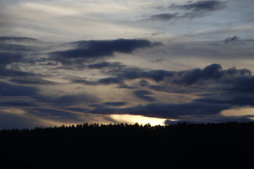 Poster - Twilight in the countryside