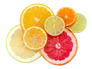 Wall Mural - Citrus slices