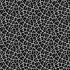Abstract seamless pattern based on a natural leaf vein texture