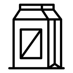 Poster - fertilizer bottles icon. outline fertilizer bottles vector icon for web design isolated on white bac