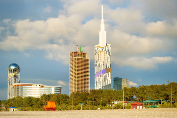 Sticker - Batumi Downtown architecture, Georgia