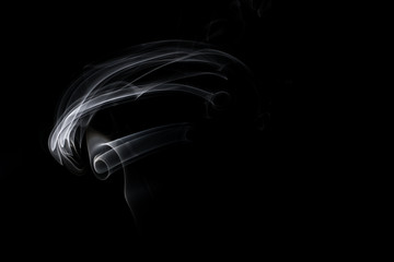 abstract smoke background