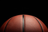 Fototapeta Sport - image of basketball dark background 